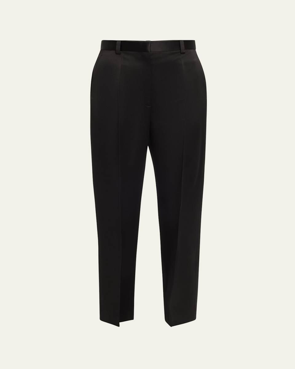 Brad Double Duchesse Satin Trousers
